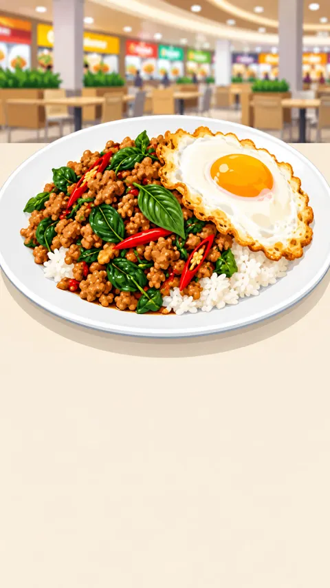 바질 볶음밥